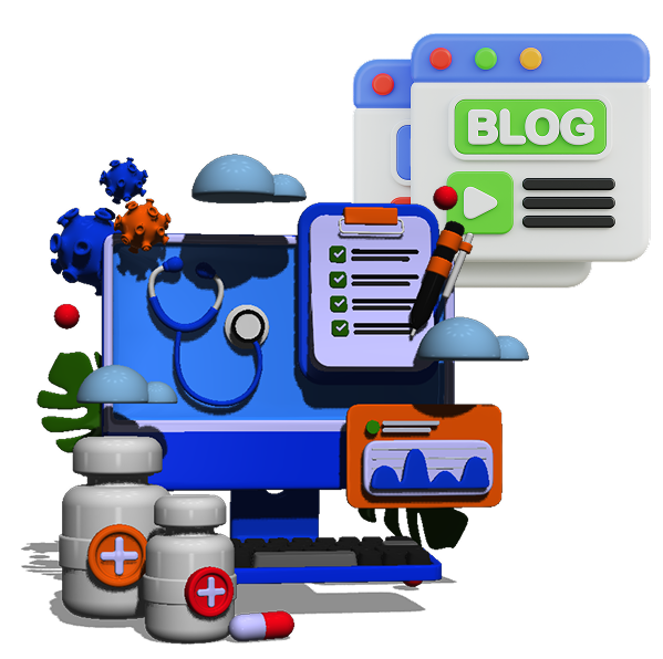 Healthcare Technology Blog Illustration