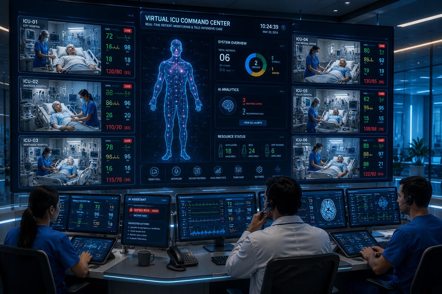 How ICU Telemedicine Is Transforming Adult Critical Care